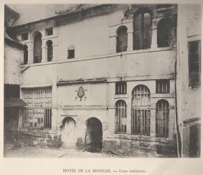 Hôtel de la Monnaie de Rouen vom Innenhof aus
